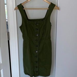 Urban Outfitters corduroy button up dress!